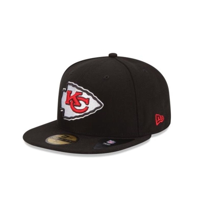 Kansas City Chiefs Gorra | New Era NFL 59fifty Fitted Cap Mexico - Negros